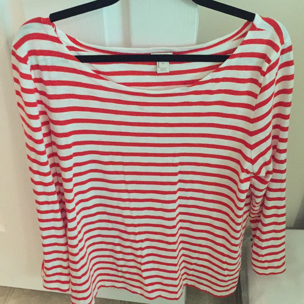 JCREW Stripped Tee